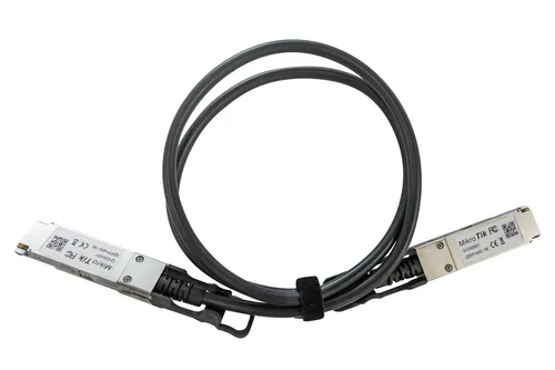 MikroTik Q+DA0001 | DAC QSFP+ Cavo | 40Gb/s, 1m Długość kabla1