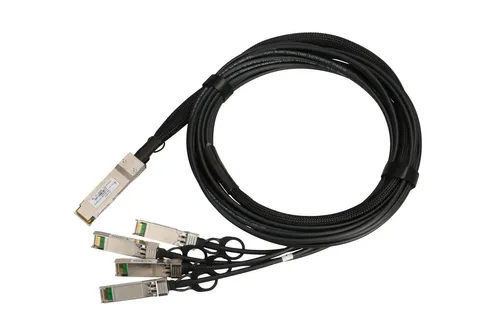Extralink QSFP+ DAC | QSFP+ Cable | DAC, 40Gbps hasta 4x 10Gbps 3m, 30AWG