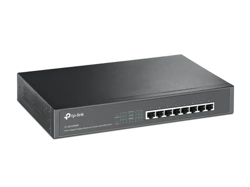 TP-Link TL-SG1008MP | Schalter | 8x RJ45 1000Mb/s, 8x PoE+, 126W, Desktop/Rack Ilość portów PoE8x [802.3af/at (1G)]

