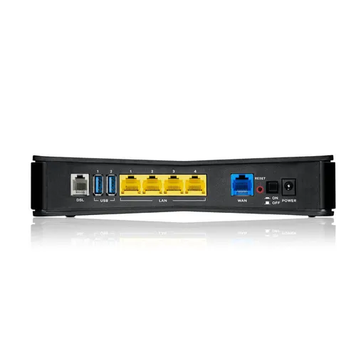 Zyxel SBG3310 | brána prostÄ™powa | Small Business Gateway, 5x RJ45 1000Mb/s, 1x RJ11, 2x USB Ilość portów WAN1x RJ11
