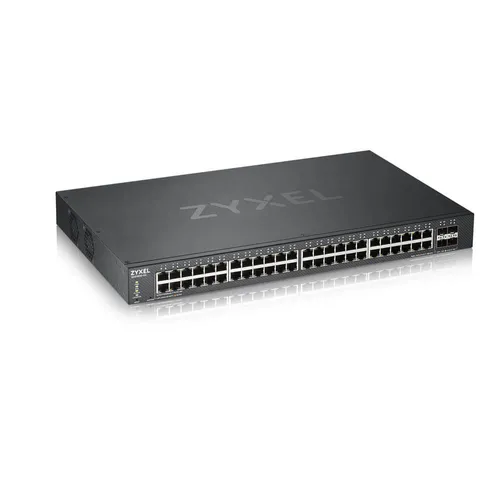 Zyxel XGS1930-52 | Schalter | 48x RJ45 1000Mb/s, 4x SFP+, Verwaltet Ilość portów LAN48x [10/100/1000M (RJ45)]
