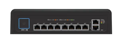 UBIQUITI USW-INDUSTRIAL UNIFI SWITCH 8x PoE++ 802.3bt, 2x GIGABIT PORTS, TOTAL 450W Ilość portów LAN10x [10/100/1000M (RJ45)]
