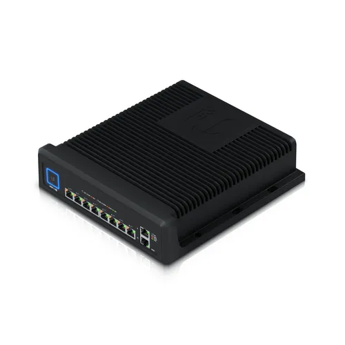 Ubiquiti USW-INDUSTRIAL | Switch | UniFi, 8x RJ45 1000Mb/s PoE++, 2x RJ45 1000Mb/s, 450W CertyfikatyETSI300-019-1.4, FCC, IC