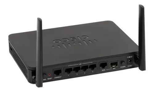 Cisco RV160W | Router WiFi | 4x RJ45 1000Mb/s, 1x SFP, VPN, Firewall Ethernet WANTak
