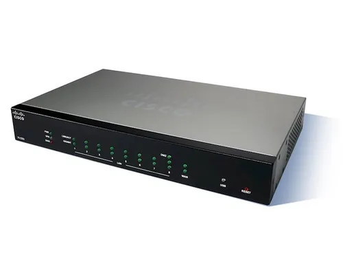 Cisco RV260 | 8x RJ45 1000 Mbps, 1x WAN, enrutador VPN Ilość portów LAN8x [10/100/1000M (RJ45)]

