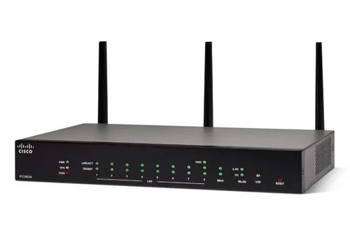 Cisco RV260W | WiFi роутер | 8x RJ45 1000Mb/s, 1x SFP, VPN, Межсетевой экран Dopuszczalna wilgotność względna5 - 90