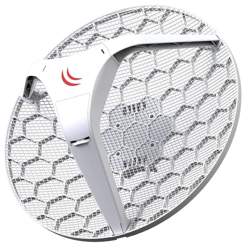 MikroTik LHG 5 | Klientské zařízení | RBLHG5KIT, 3-Pack, 5GHz, 1x RJ45 100Mb/s, 24,5dBi Ilość portów LAN1x [10/100M (RJ45)]

