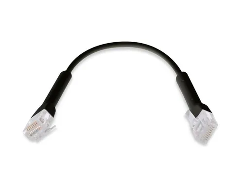 Ubiquiti UC-PATCH-RJ45-BK | Copper LAN cable | UniFi Ethernet Patch Cable, CAT6, black Kategoria kablaKat.6