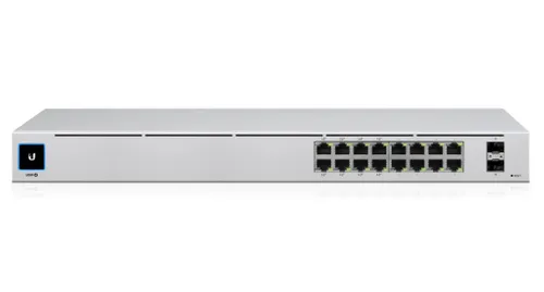 UBIQUITI USW-16-POE UNIFI SWITCH GEN2 16x GIGABIT POE+ PORTS, 2x SFP PORTS Ilość portów LAN2x [1G (SFP)]
