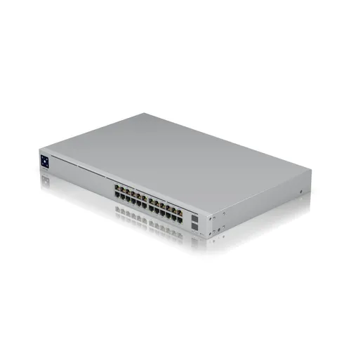 Ubiquiti USW-PRO-24-POE | Switch | 16x RJ45 1000Mb/s PoE+, 8x RJ45 1000Mb/s PoE++, 2x SFP+ Ilość portów PoE8x [802.3bt (1G)]
