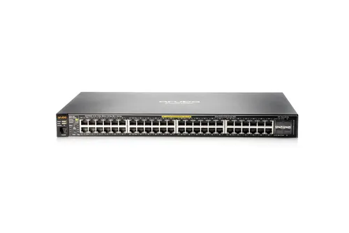 Aruba 2530 48G PoE+ | Switch | 48x RJ45 1000Mb/s, PoE+, 4x SFP Ilość portów LAN48x [10/100/1000M (RJ45)]
