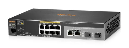 Aruba 2530 8G PoE+ | Switch | 8x RJ45 1000Mb/s, PoE+, 2x RJ45/SFP Combo Ilość portów PoE8x [802.3bt (1G)]
