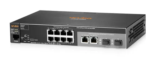 Aruba 2530 8G | Switch | 8x RJ45 1000Mb/s, 2x RJ45/SFP Combo Standard sieci LANGigabit Ethernet 10/100/1000 Mb/s
