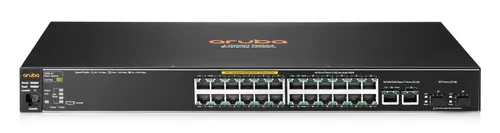 Aruba 2530 24 PoE+ | Schalter | 24x RJ45 100Mb/s, PoE+, 2x RJ45 1000Mb/s, 2x SFP Ilość portów LAN24x [10/100M (RJ45)]
