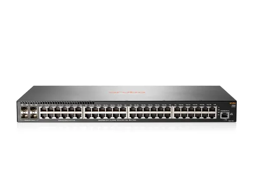 Aruba 2540 48G 4SFP+ | Switch | 48x RJ45 1000 Mb/s, 4x SFP+ Ilość portów LAN48x [10/100/1000M (RJ45)]
