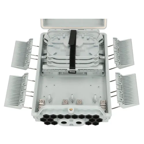 Extralink John | Fiber optic terminal box | 16 core Materiał obudowyKopolimer akrylonitrylo-butadieno-styrenowy (ABS)
