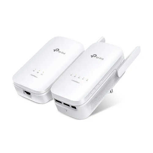 KIT TP-Link TL-WPA8630 | Kit Wi-Fi Powerline AV1300 | 1300Mb/sec Ilość portów LAN3x [10/100/1000M (RJ45)]

