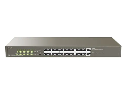 Tenda TEG1124P-24-250W | Switch PoE | 24x RJ45 1000Mb/s, 225W Ilość portów LAN24x [10/100/1000M (RJ45)]
