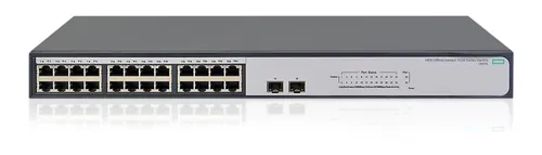 HPE Office Connect 1420 24G 2SFP | Switch | 24xRJ45 1000Mb/s, 2xSFP Ilość portów LAN24x [10/100/1000M (RJ45)]
