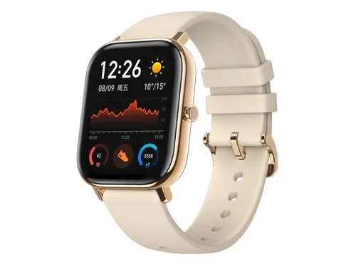 Amazfit GTS | Reloj inteligente | Dorado, GPS, Pulsómetro AkcelerometrTak