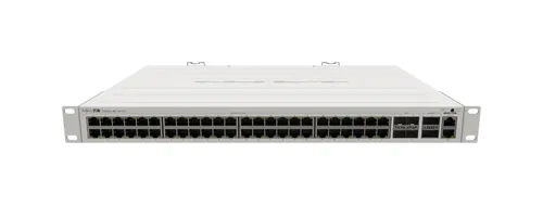 MikroTik CRS354-48G-4S+2Q+RM | Switch | 48x RJ45 1000Mb/s, 4x SFP+, 2x QSFP Ilość portów LAN48x [10/100/1000M (RJ45)]
