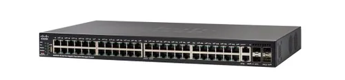 Cisco SG550X-48 | Switch | 48x Gigabit RJ45, 2x 10G Combo(RJ45/SFP+), 2x SFP+, impilabile Ilość portów LAN2x [10G Combo (RJ45/SFP+)]
