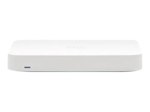 Cisco Meraki Go GX20-HW-EU |  Gateway de Seguranca | 1x 1000Mb/s WAN, 4x 1000Mb/s LAN, 1x Port PoE Rodzaj zasilania urządzeniaZasilacz