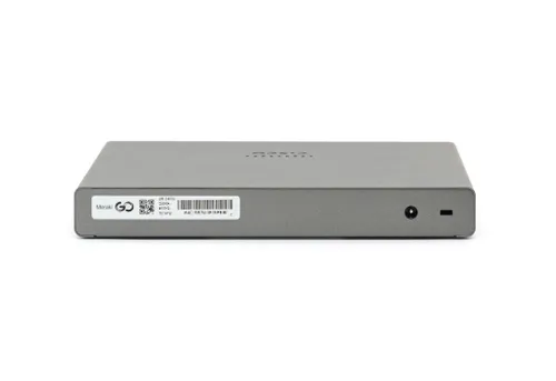 Cisco Meraki Go GS110-8P-HW-EU | Switch | 8x 1000Mb/s, 2x SFP Uplink, 8x PoE, 67W, Zarządzalny, Obudowa Rack Ilość portów PoE8x [802.3af/at (1G)]
