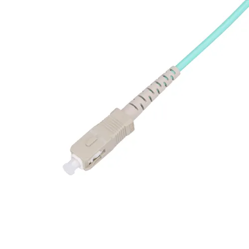 Extralink SC/UPC-SC/UPC | Patchcord | Multi modo, OM3, Duplex, 3mm, 1m Rodzaje zakończeń patchcordaSC/UPC-SC/UPC