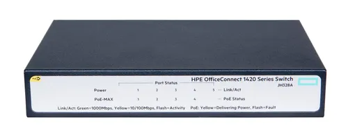 Office Connect 1420 5G POE+ (32W) | Switch | 5xRJ45 1000Mb/s Ilość portów LAN5x [10/100/1000M (RJ45)]
