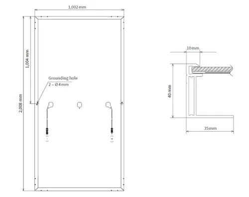 Sharp NU-JB395 | Fotovoltaický panel | Moc 395W, Monokrystalický 1