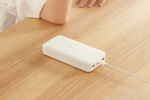 Xiaomi 20000mAh Redmi 18W Fast Charge Power bank | Powerbank | 20000 mAh, Bíly Czas ładowania baterii (USB)7,5