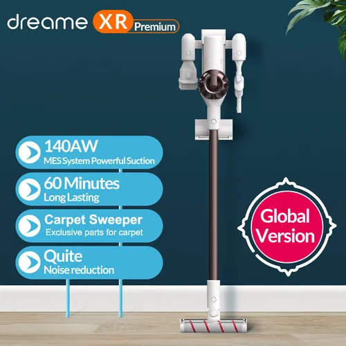 Dreame XR | Aspirador sin cable, de escoba | 100 000 rpm 140AW, 450W 2
