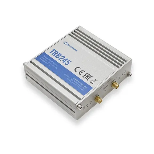 Teltonika TRB245 | LTE Cat 4 шлюз | RS232/RS485, GPS Ilość portów LAN1x [10/100M (RJ45)]
