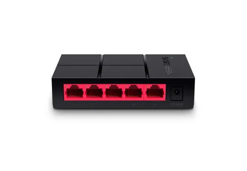 Mercusys MS105G | Schalter | 5x RJ45 1000Mb/s Ilość portów LAN5x [10/100/1000M (RJ45)]
