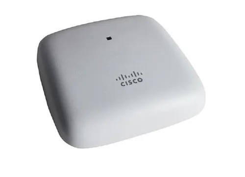 Cisco Business 140AC | Punto di accesso | Montaggio a soffitto 802.11ac 2x2 Wave 2 Częstotliwość pracyDual Band (2.4GHz, 5GHz)