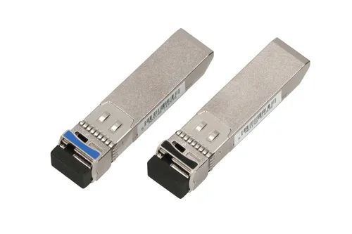 Extralink SFP28 25G | SFP28 WDM Module | 25Gbps 1270/1330nm, single mode, 10km, LC, DOM, pair Moduł SFP - prędkość portu25 Gbps