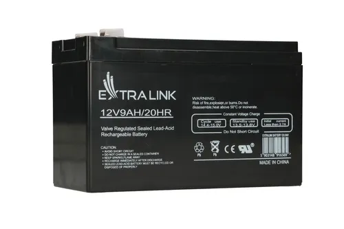 Extralink AGM 12V 9Ah | Battery | maintenance-free Pojemność akumulatora9 Ah