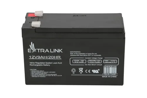 Extralink AGM 12V 9Ah | Аккумулятор | необслуживаемый Kolor produktuCzarny