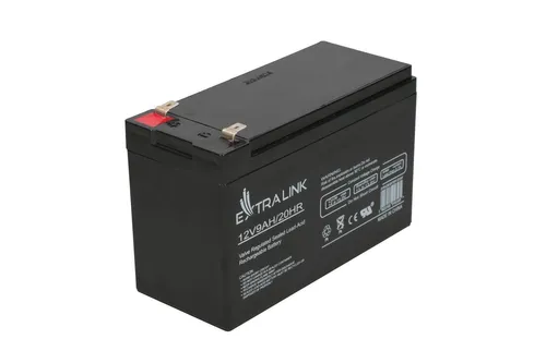 Extralink AGM 12V 9Ah | Batterie | wartungsfreie Napięcie baterii12
