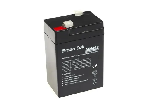 Green Cell AGM 6V 4.5Ah | Batterie | Wartungsfrei Napięcie wyjściowe6V