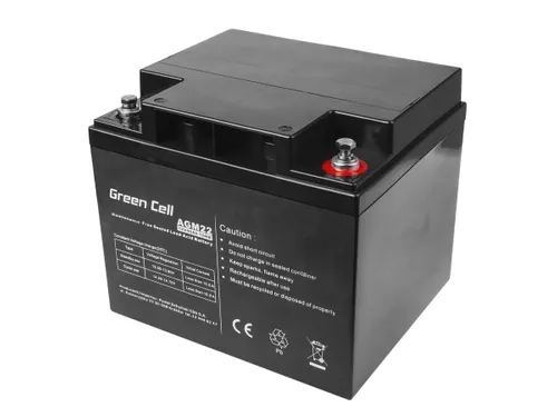 Green Cell AGM 12V 40Ah | Batarya | Bakim gerektirmeyen Pojemność akumulatora40 Ah