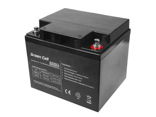 AGM Green Cell 12V 44Ah | Batteria | Senza manutenzione Pojemność akumulatora44 Ah