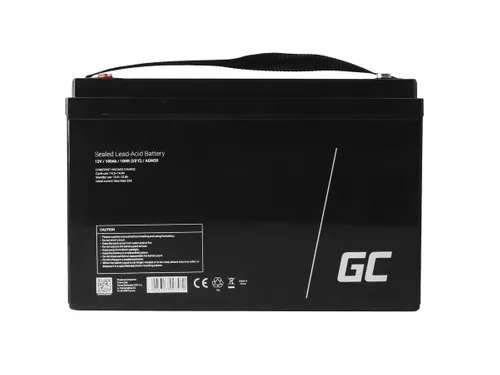 Green Cell AGM 12V 100Ah | Batería | de libre mantenimiento Kolor produktuCzarny