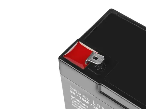 Green Cell AGM34 6V 14Ah | Battery | Maintenance-free 4