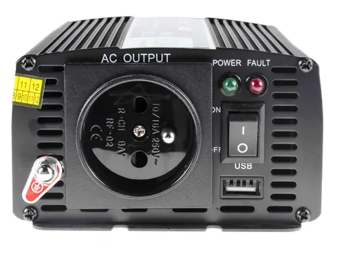 Green Cell INV05DE | Převodník napětí |automobilový 12V, 300W, čistý sinus Ilość na paczkę1