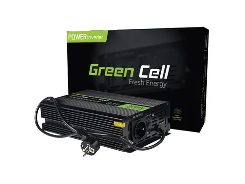 Green Cell INV07 | Převodník napětí | pro piecĂłw CO, 12V, 300W Napięcie wejściowe12V