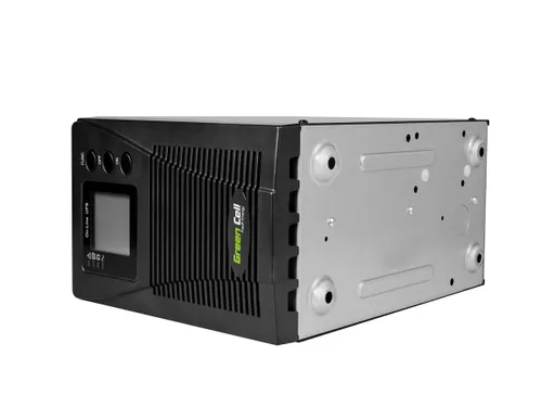 GREEN CELL UPS | UPS | Online MPII s displejem LCD 1000VA Schuko Frekwencja wyjściowa50/60