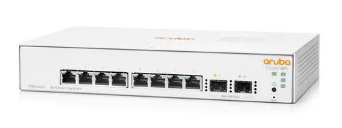 Aruba Instant On 1930 8G 2SFP | Switch | 8x RJ45 1000 Mb/s, 2x SFP Ilość portów LAN2x [1G (SFP)]
