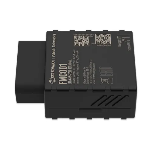 Teltonika FMC001 | GPS Takipçi | OBDII, fiş, GPS, LTE Cat.1, bluetooth Bateria zapasowaTak